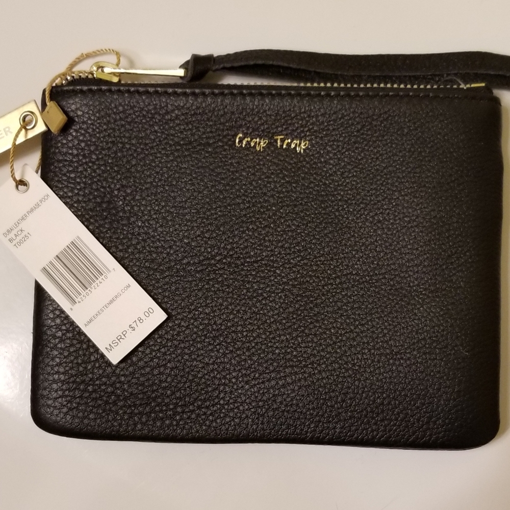 AIMEE KESTENBERG "CRAP TRAP" CLUTCH NWT